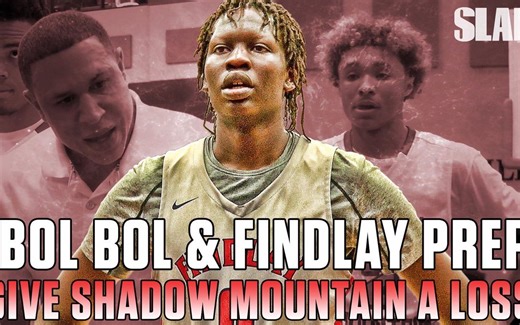 巨人之子Bol Bol vs 毕比执教的Shadow Mountain
