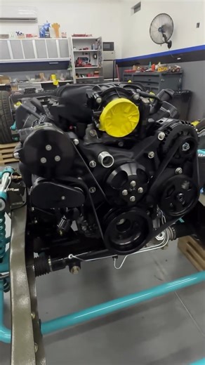 LT1 Gen 5 FrontRunner install at @amfgarage702 “It sits extremely tight to the engine and even lower than most on the market, giving you maximum intake clearance.” | Vintage Air
