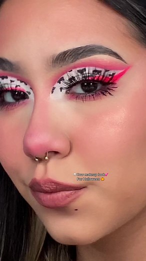 Cow Makeup Look for Halloween Tutorial
