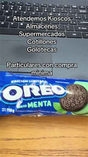 Probando la Oreo de menta en Buenos Aires