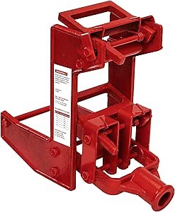 Wall Jack, Portable Wall Jacks for Framing, Use with 1-1/2 X 3-1/2 in Fir Poles Or 1 in Od Steel Pipe, Malleable Casting Iron Wall Jack for Lifting Wall Beams, Capacity of Lifting 1,000 lbs