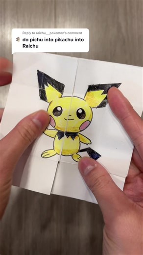 Pichu Pikachu Raichu Evolution Transformation | DIY