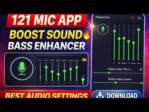 Playback Mic Pro Features Guide 🔊 | Best Equalizer Settings