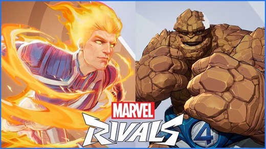 Marvel Rivals Human Torch, The Thing and Central Park map trailer