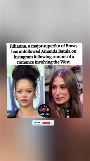 Rihanna unfollowed Amanda Batula 👀💥 #shorts #trending #viral