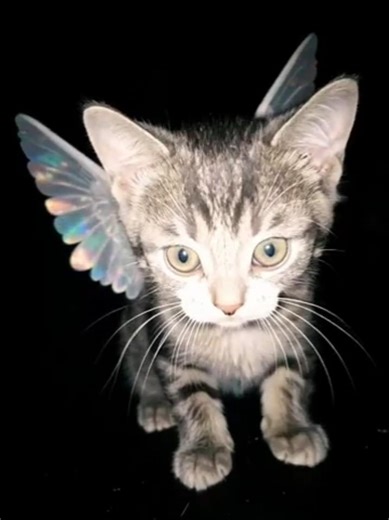 ✨✨✨MAGIC KITTY WINGS ✨✨✨ #cat #funny #cute #catfunny