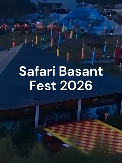 Forest & Wildlife Department Punjab celebrated Basant with enthusiasm at Safari Park Lahore, promoting nature, wildlife conservation and healthy family recreation.. . . #basant #BasantFestival #basant2026 #punjabforests #fwfpunjab #GovtOfPunjab