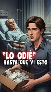 Mi padrastro llegó cuando tenía 8 años. Lo odié. Lo humillé. Un día le grité: "Nunca te voy a querer." 7 años sin hablarle. Cuando estaba muriendo de cáncer, mi mamá me dio una caja. Adentro: 18 años de recibos. 340 mil pesos ahorrados para mí. Y una carta: "Sé que me odias. Solo quise que tuvieras un futuro." Fue la primera vez que le dije PAPÁ. Murió 12 días después. 💔 ##históriareal #viralvídeo #padrastro #familia #perdón | 𝐃𝐈𝐕𝐈𝐍𝐄 𝐒𝐓𝐎𝐑𝐘