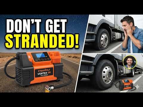 ETENWOLF VORTEX S6 Tire Inflator Review 2026 – Best Heavy Duty Air Compressor?