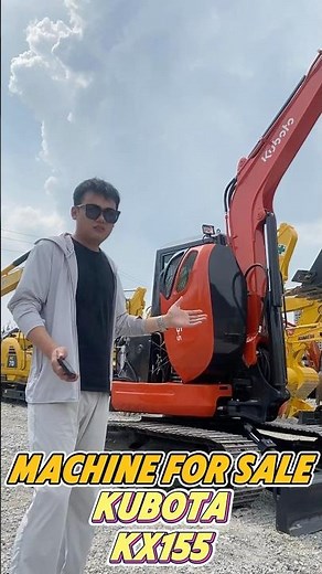 Kubota KX155 Used Mini Excavator for Sale