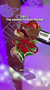 4.1K views · 16 reactions | DAY 1/12 Days of Christmas Nail Art with...