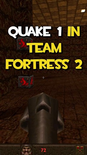 You can play Quake 1 in Team Fortress 2 Vscript