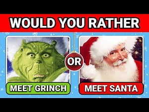 WOULD YOU RATHER - CHRISTMAS EDITION 🎅🎄
