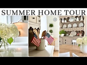 Summer Home Tour 2023 | Cozy Cottage Decorating Ideas