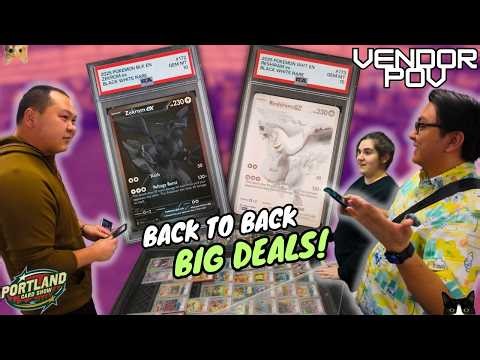 Chill, Fun & BIG DEALS at the Portland Card Show! | Vendor POV