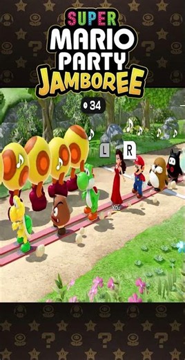 Ski daddle - Super Mario Party Jamboree P1 Pauline (Master Difficulty) #shorts