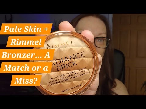 Pale Skin + Rimmel Bronzer… A Match or a Miss?