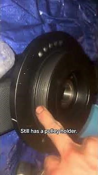 2003 Lexus is300 (2jz - 1jz) How to use the crank pulley tool to remove the harmonic balancer #2jz