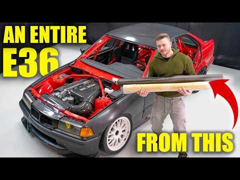 We Attempt to Build a CARBON BMW E36, without Experience