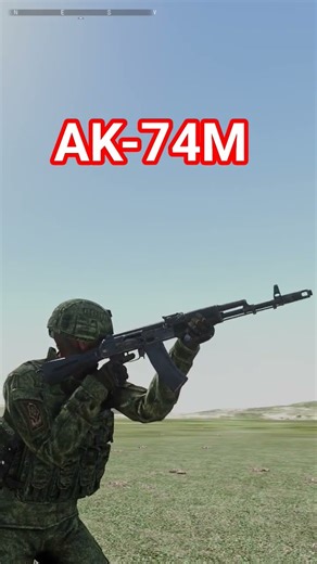Arma 3 RHS AK-74M JSRS and ACE Mod. #arma3 #arma3mods #milsim #shorts