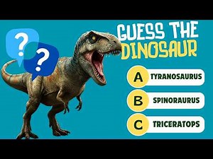 Guess the Dinosaur! | Fun Dinosaur Quiz Game for Kids & Adults