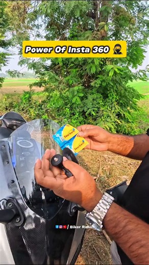 Rider Rahul on Instagram: "Power Of Insta 360 X4...!! . . . . . . . . . . . #riders #r15m #insta360 #foryou #viral"