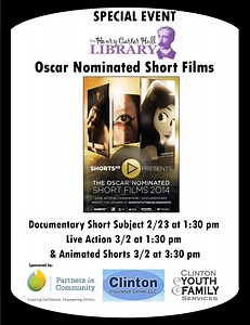Oscar nominated Animated & Live Action Shorts