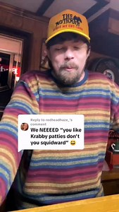 6K views · 3.2K reactions | You like Krabby Patties don't you squidward #impressions #comedy #memes #tiktok #funny #spongebob #spongebobsquarepants #squidward #offensivememes | Nigel King | Facebook