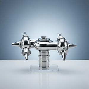 [Hot Item] Stainless Steel SUS304 Double Tri-Clover Rotary Spray Head