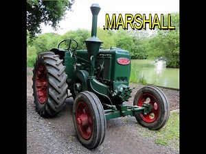 Marshall Model M Tractor. Field Marshall Tractor