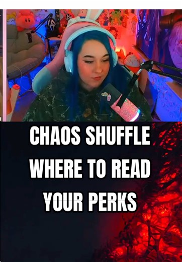 Whenever you load into chaos shuffle in dead by daylight ! Here’s where to read your perks and what they do. #dbd #dbdtiktok #dbdtips