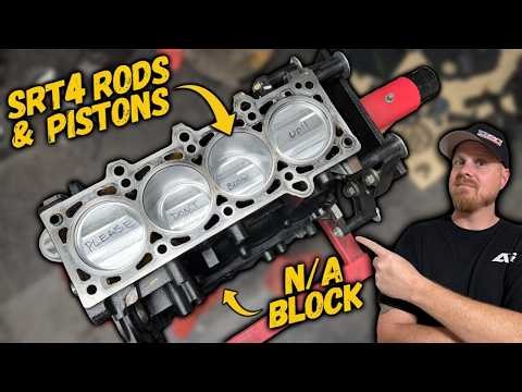 Building a 400hp SRT4 Engine Using a N/A 2.4 Block!