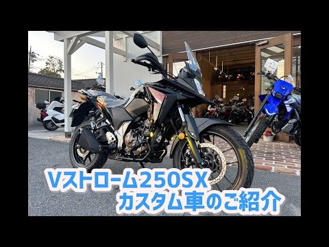 Introducing a custom version of Suzuki's popular V-Strom 250SX!