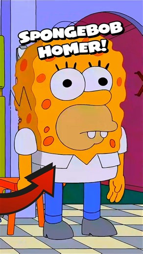 5 Times The Simpsons Referenced SpongeBob! 🍍 #simpsons #shorts