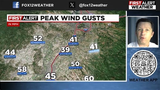 10K views · 105 reactions | 9pm update: Wind peaks next two hours on beaches, by midnight inland | FOX 12 Weather | Facebook