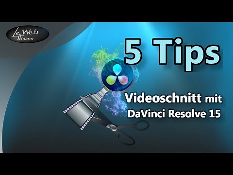 5 Tips zum Schnitt mit DaVinci Resolve 15 (kostenlos) - Video Schnitt Tutorial #02