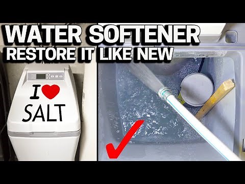 How to Clean Your Water Softener Salt Tank - Restore it Like New