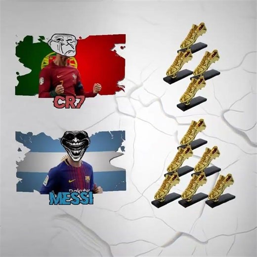 CR7 VS MESSI - Rivalry in the Cup #shorts #football #cr7 #ronaldo #messi #fifa #uefa