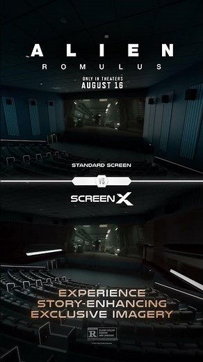 Alien: Romulus ScreenX vs Standard