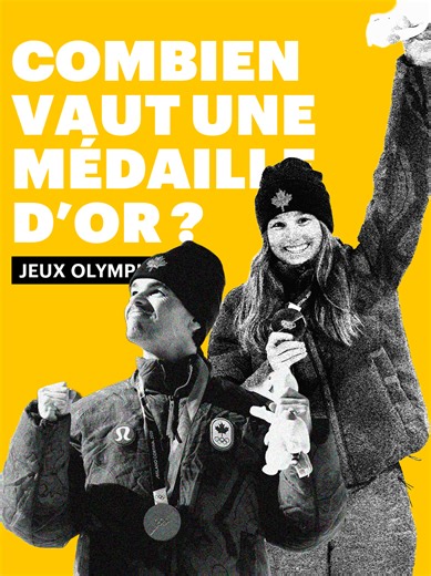 👉 Voir le lien en bio pour lire nos articles sur les JO d'hiver. Compte tenu de la flambée du prix des métaux, les médailles d’or des Jeux olympiques d’hiver de 2026 valent plus du double de celles des JO d’été de 2024. On a sorti la calculatrice! #JeuxOlympiques2026 #JO #sinformersurtiktok #actualité #fyp #ptp #sport #médaille #or