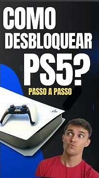 COMO DESBLOQUEAR PS5 EM 2 MINUTOS