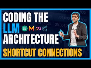 Shortcut connections in the LLM Architecture