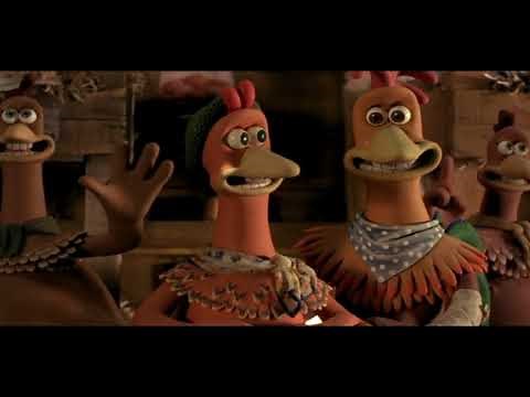 Chicken Run - Flip, Flop, Fly scene
