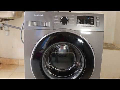 Samsung front load washing machine spinning too fast