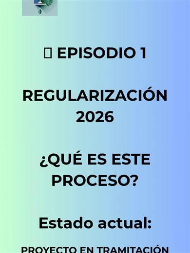 📌 Estamos explicando la regularización 2026 paso a paso y GRATIS. 👉 Este es el episodio 1 de la serie. ⚠️ Es un Proyecto en tramitación (no está en vigor aún). 💬 Para seguir la serie: escribe SUSCRIBIRME 📢 Compártelo si conoces a alguien a quien le pueda servir. 💬 WhatsApp: 34 676 487 894 #RegularizaciónEspaña #ExtrajeríaEspaña
