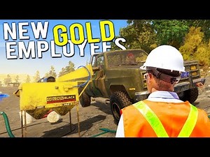 Our NEW GOLD MINING EMPLOYEES! BIGGEST GOLD HAUL YET! - Gold Rush Full Release Gameplay