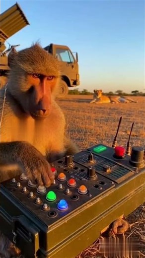 Monkey Causes Rocket Explosion—Too Smart! 😂#shorts