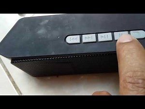 Cara Menjalankan Wireless Speaker Bluetooth 208 Mega Bass A2DP Stereo