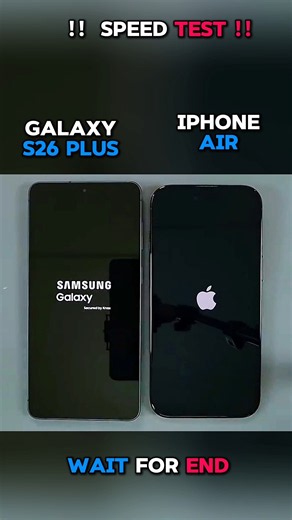 🔥 Samsung Galaxy S26 Plus vs iPhone Air SPEED TEST! ⚡🚀