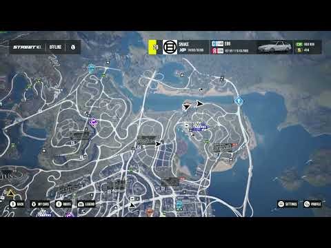 CarX Street PC - Full Map Overview